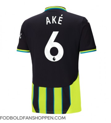 Manchester City Nathan Ake #6 Udebanetrøje 2024-25 Kortærmet